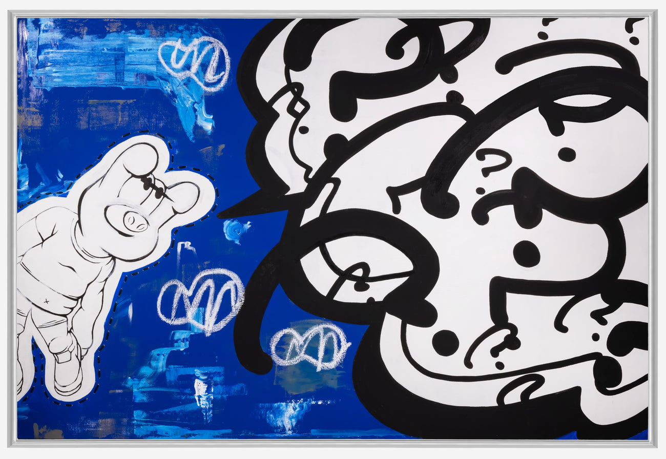 Untitled, KENTO SENGA, 2024Acrylic on canvas130.3 × 194.0 cm