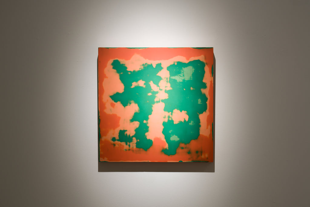Overlaid Series No. 23-10-04, KIM DEOK HAN, 2023East asian lacquer on board45.0 × 45.0 × 3.5 cm