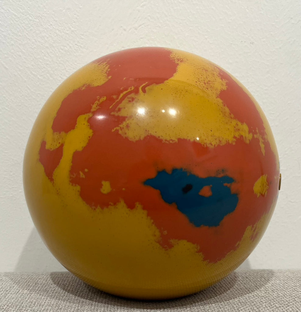 Compressed Series 24-20-05, KIM DEOK HAN, 2024East Asian lacquer on stainless steelφ20 cm