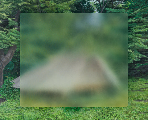 Frosted Window＃107, KISHO KAKUTANI, 2025Acrylic on canvas53.0 × 65.2 cm