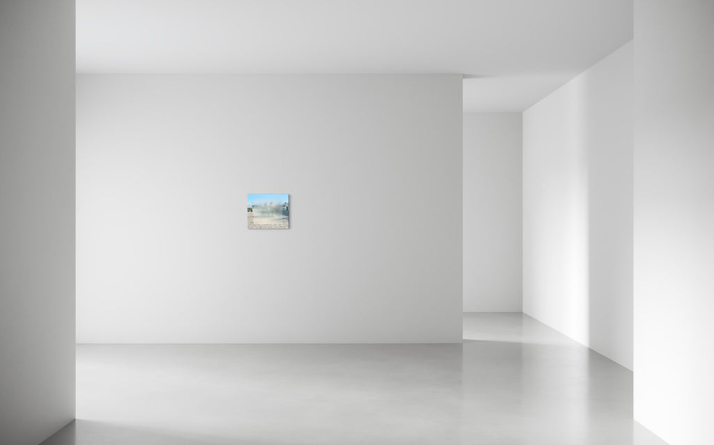 Frosted Window#113, KISHO KAKUTANI, 2025Acrylic on canvas38.0 × 45.5 cm