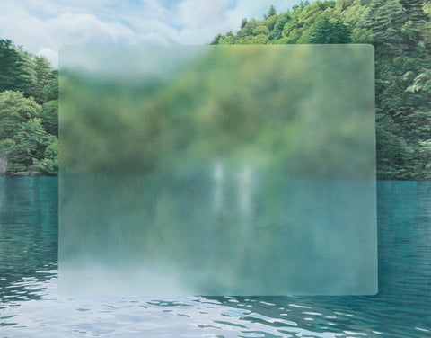 Frosted Window#114, KISHO KAKUTANI, 2025Acrylic on canvas91.0 × 116.7 cm