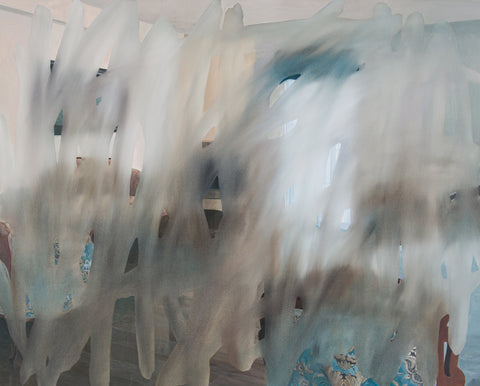Scrawl#6, KISHO KAKUTANI, 2026Acrylic on canvas72.7 × 91.0 cm