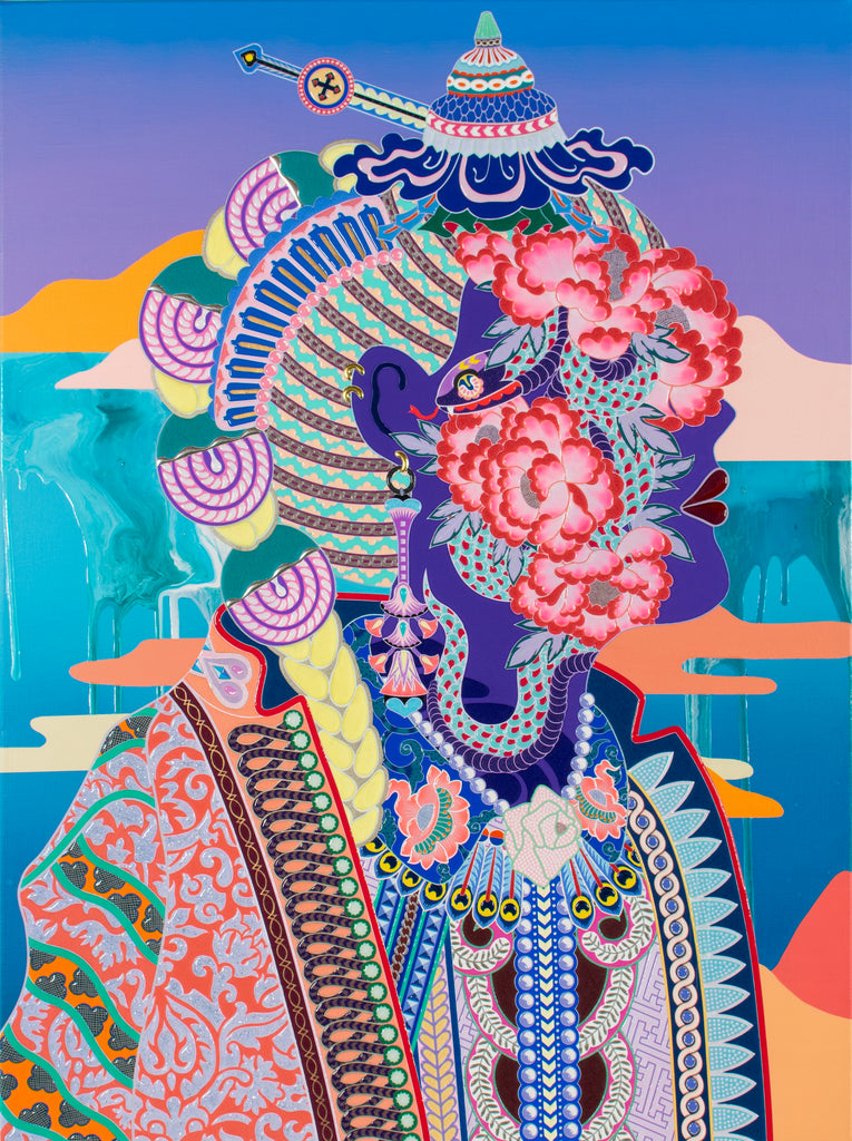 M 1432 F, KOHEI KYOMORI, 2026Mixed media, Resin, Mineral pigments on canvas80.0 × 60.0 × 4.0 cm