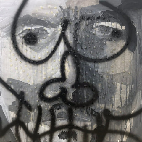 Portrait/PAICOTSU, KOHEI MATSUI, 2018Acrylic on canvas53.5 × 53.5 cm