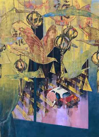 Reflected in a Car | Whitestone Gallery