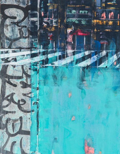 Graffiti City Silver | Whitestone Gallery