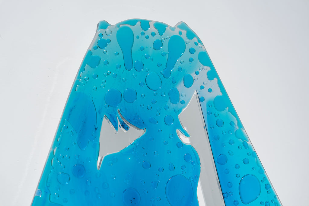 Spectral II: Blue Tide, LAI JUN T., 2026Acrylic, Epoxy resin183.0 × 120.0 cm