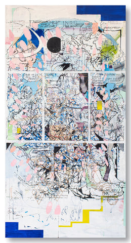 No 2 - Neo Romanticism Series, LE Quy Tong, 2021Oil and Acrylic on Canvas250.0 × 130.0 cm