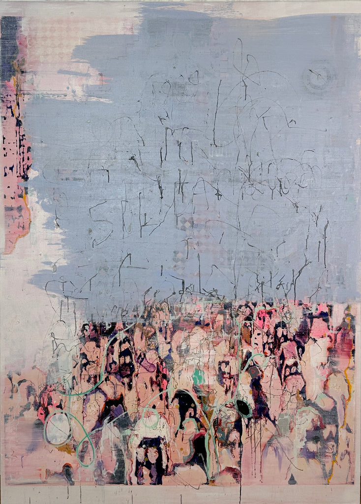 No 5 - True Gold - Dreamer, LE Quy Tong, 2019Oil and Acrylic on Canvas180.0 × 130.0 cm