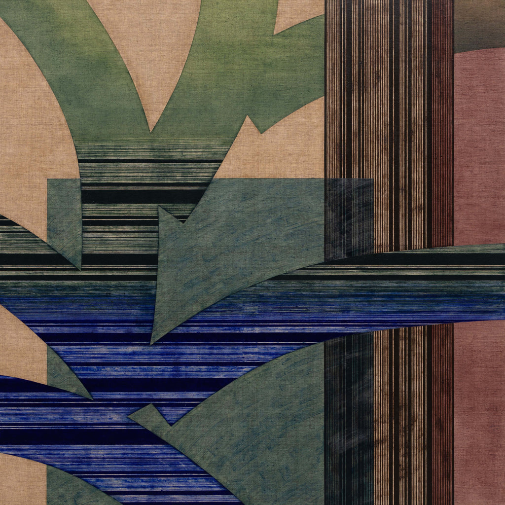 The Blue Flower / Wind, LEE CHAE, 2026Oil on canvas150.0 × 150.0 cm