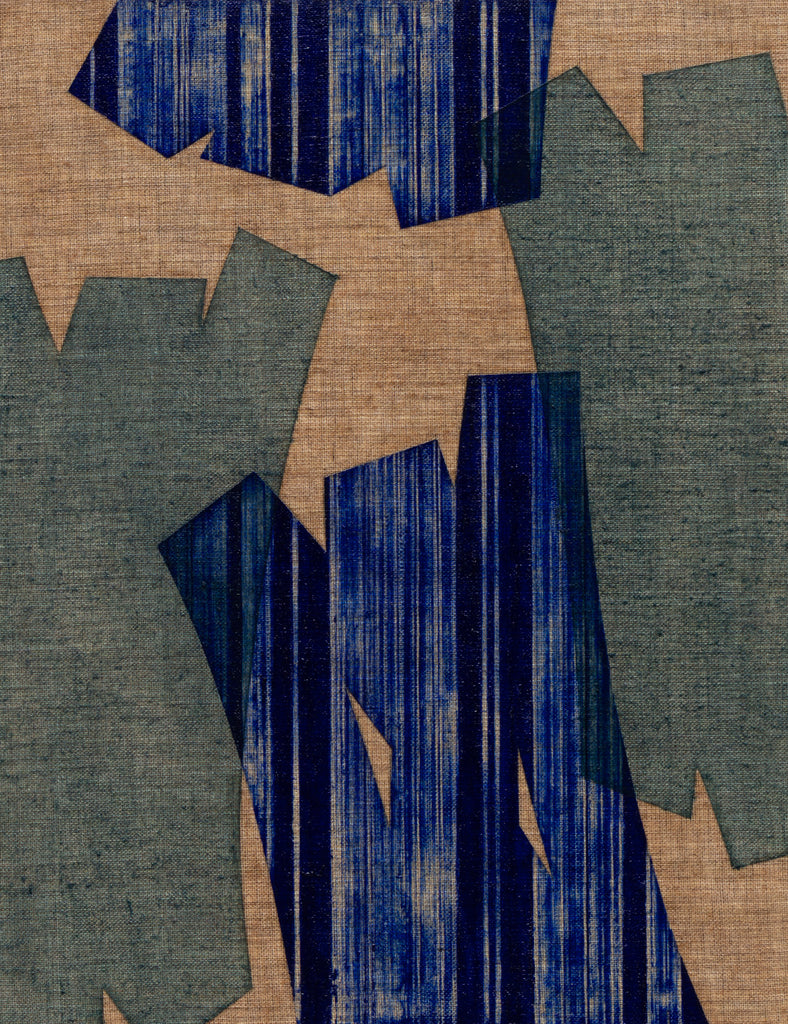 The Blue Flower / Wind, LEE CHAE, 2025Oil on canvas41.0 × 32.0 cm