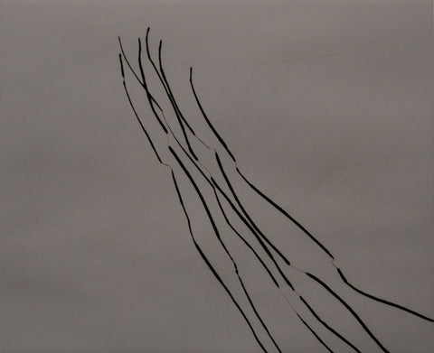 FROM LINE 6 AP, LEE UFAN, 1981Drypoint on paper27.5 × 33.8 cm