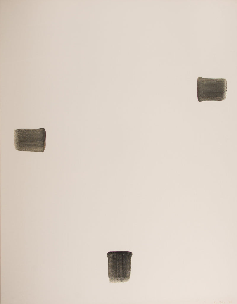 Correspondence, LEE UFAN, 1993Mineral pigments on canvas116.0 × 91.0 cm