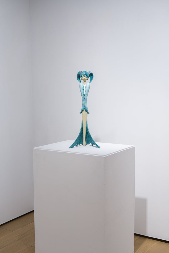 Azure Feather, Resonant Voice, LI WEI and LIU ZHIYIN, 2026Polyurethane, Hand coloring23.0 × 25.0 × 60.0 cmEdition:5/5