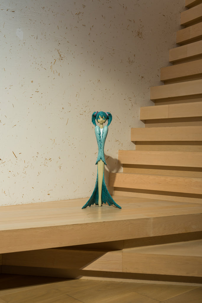 Azure Feather, Resonant Voice, LI WEI and LIU ZHIYIN, 2026Polyurethane, Hand coloring23.0 × 25.0 × 60.0 cmEdition:5/5