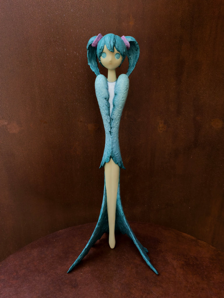 Azure Feather, Resonant Voice, LI WEI and LIU ZHIYIN, 2026Polyurethane, Hand coloring23.0 × 25.0 × 60.0 cmEdition:5/5