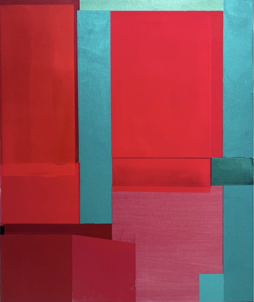 Classical Architecture No.1, LIU KE, 2023Mixed media on canvas120.0 × 100.0 cm