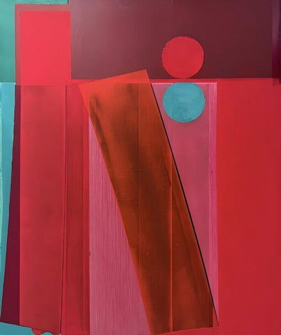 Classical Architecture No.2, LIU KE, 2023Mixed media on canvas120.0 × 100.0 cm