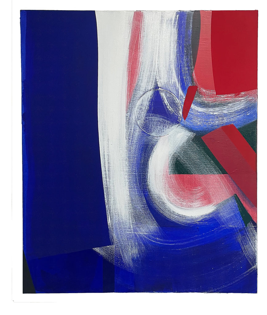 The Scream of Young Leaves, LIU KE, 2024Mixed media on canvas120.0 × 100.0 cm