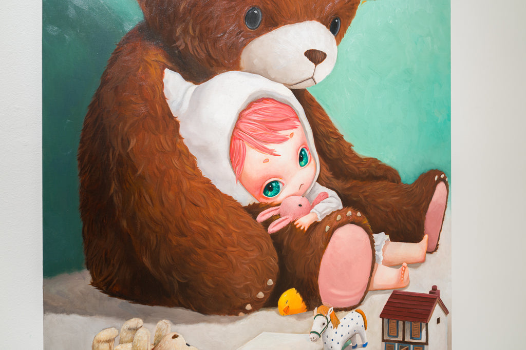 Still Waiting, MANE, 2026Oil on canvas116.8 × 80.0 cm