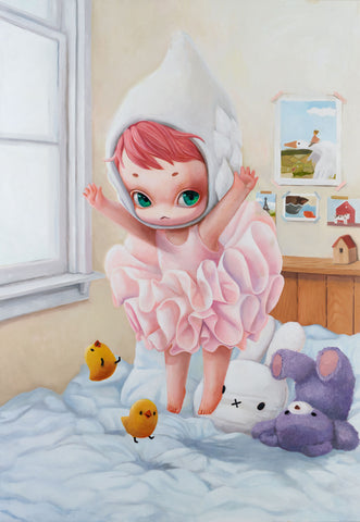 Good Morning, MANE, 2026Oil on canvas116.8 × 80.0 cm