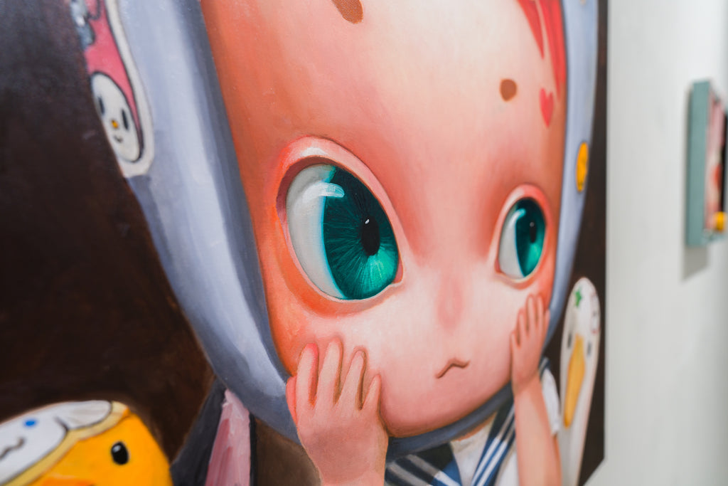 Faces I Carry, MANE, 2026Oil on canvas100.0 × 80.0 cm