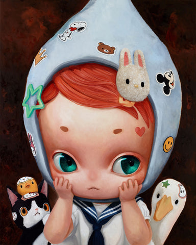 Faces I Carry, MANE, 2026Oil on canvas100.0 × 80.0 cm