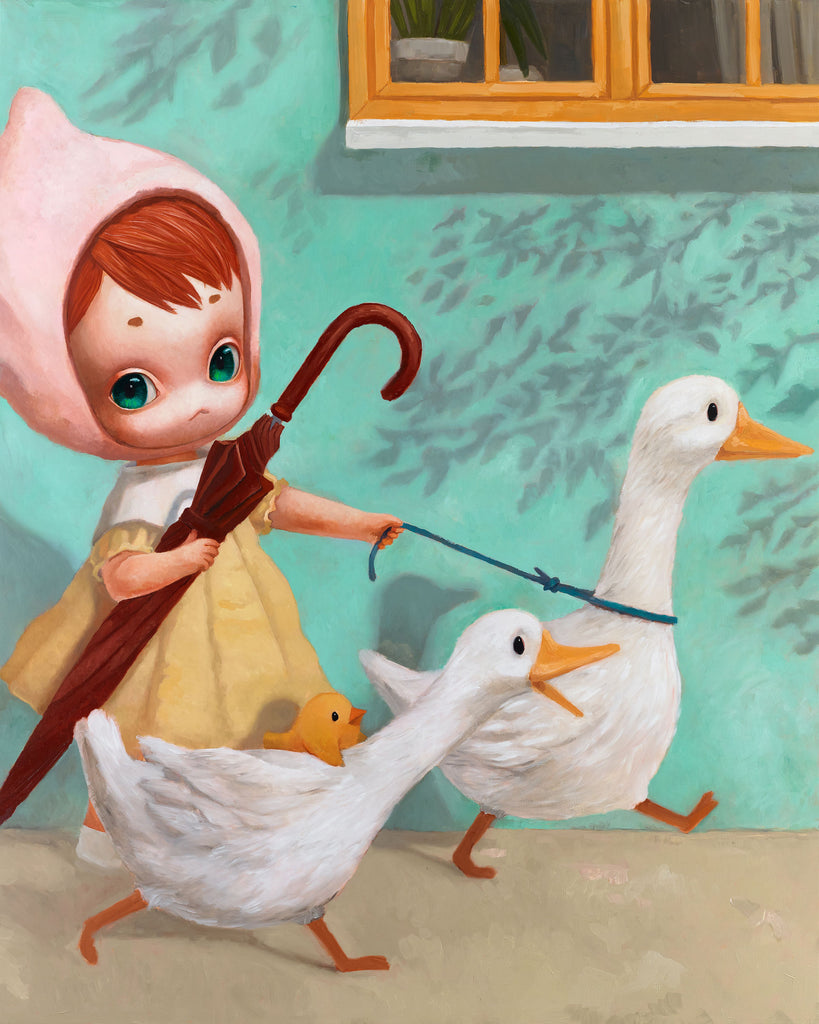 Follow Me, MANE, 2026Oil on canvas100.0 × 80.0 cm
