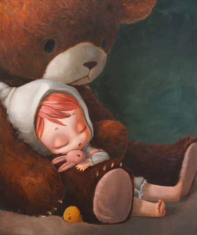 Asleep, MANE, 2026Oil on canvas72.7 × 60.6.0 cm