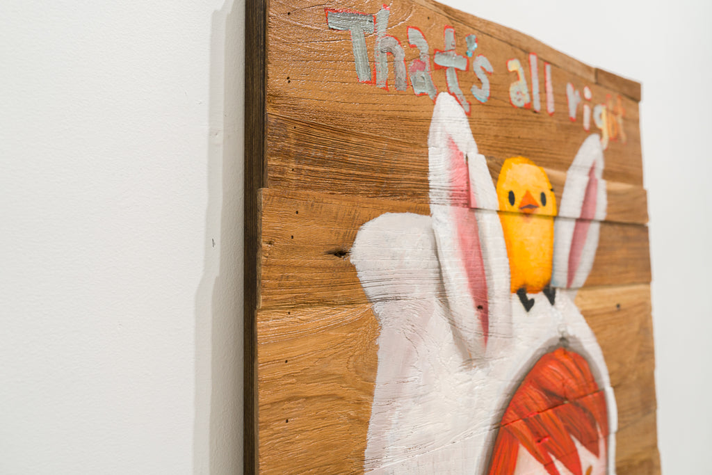 That's All Right, MANE, 2026Oil on wood panel68.6 × 56.5 cm