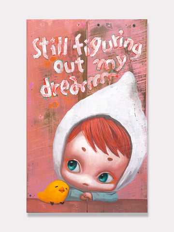 Dreaming, MANE, 2026Oil on wood panel50.0 × 31.0 cm