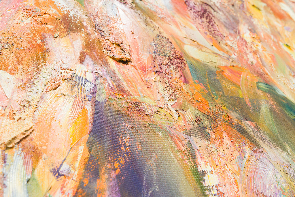 Trace of quiet landscapes #4, MARINO FUNAHASHI, 2025Oil, Acrylic, Sand, Spray, Canvas, Panel116.7 × 116.7 cm