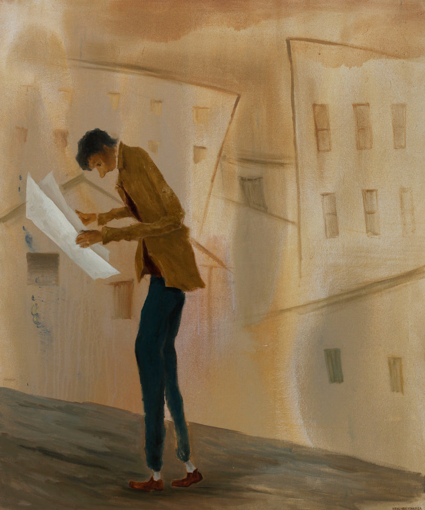 The Story of a Small Town, MENG YANGYANG, 2023Oil on canvas120.0 × 100.0 cm