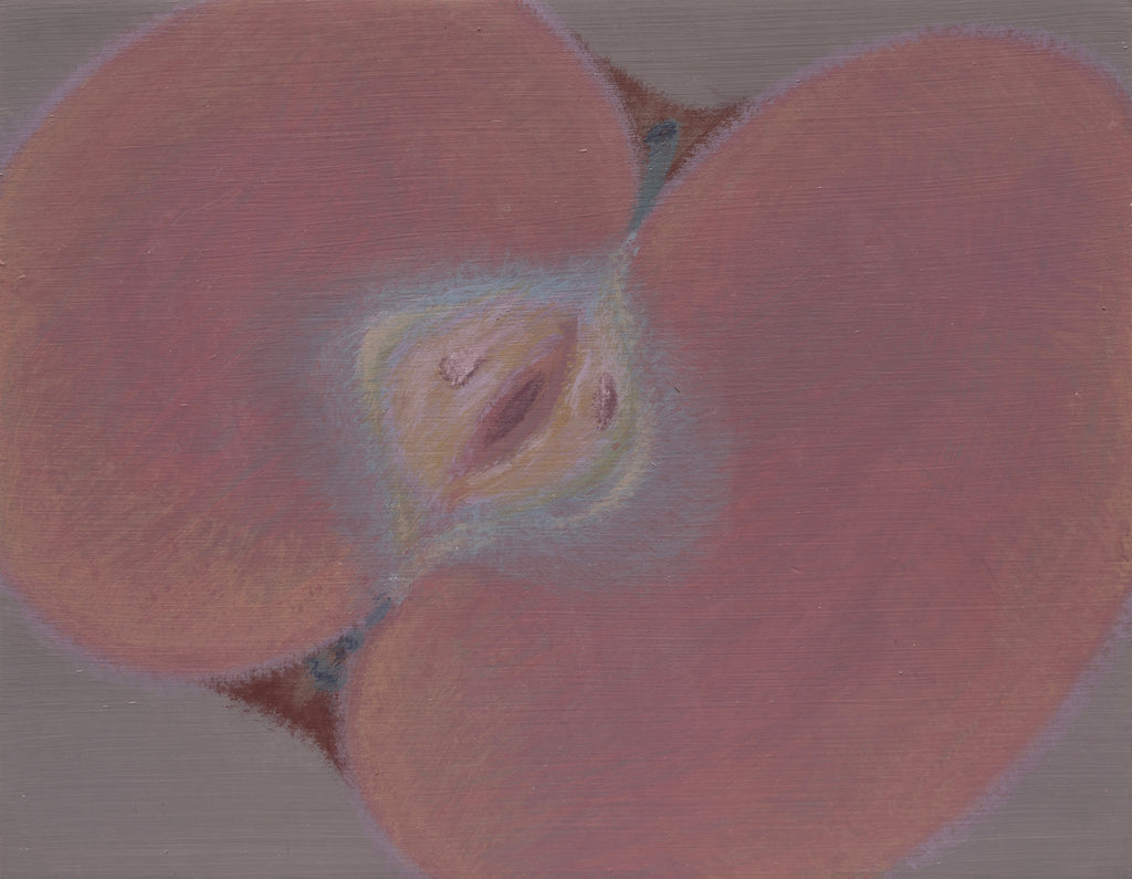 Core and Heart Series NO.29, MISHA, 2025Acrylic on panel14.0 × 18.0 cm