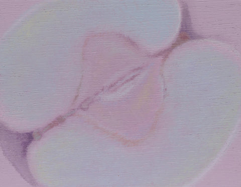 Core and Heart Series NO.36, MISHA, 2025Acrylic on panel14.0 × 18.0 cm