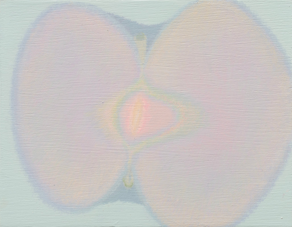 Core and Heart Series NO.38, MISHA, 2025Acrylic on panel14.0 × 18.0 cm