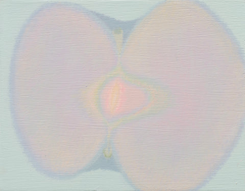 Core and Heart Series NO.38, MISHA, 2025Acrylic on panel14.0 × 18.0 cm
