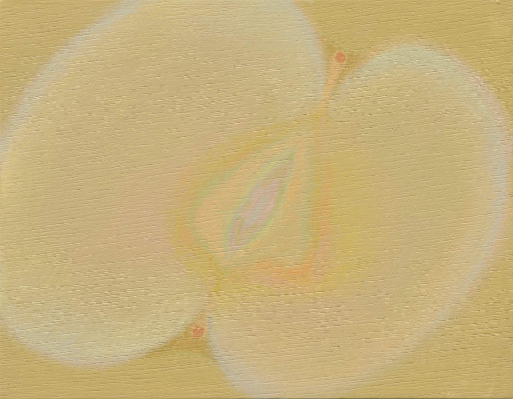 Core and Heart Series NO.46, MISHA, 2025Acrylic on panel14.0 × 18.0 cm