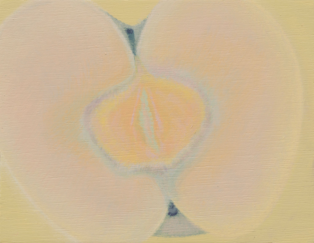 Core and Heart Series NO.56, MISHA, 2025Acrylic on panel14.0 × 18.0 cm
