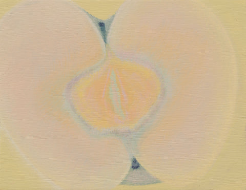 Core and Heart Series NO.56, MISHA, 2025Acrylic on panel14.0 × 18.0 cm