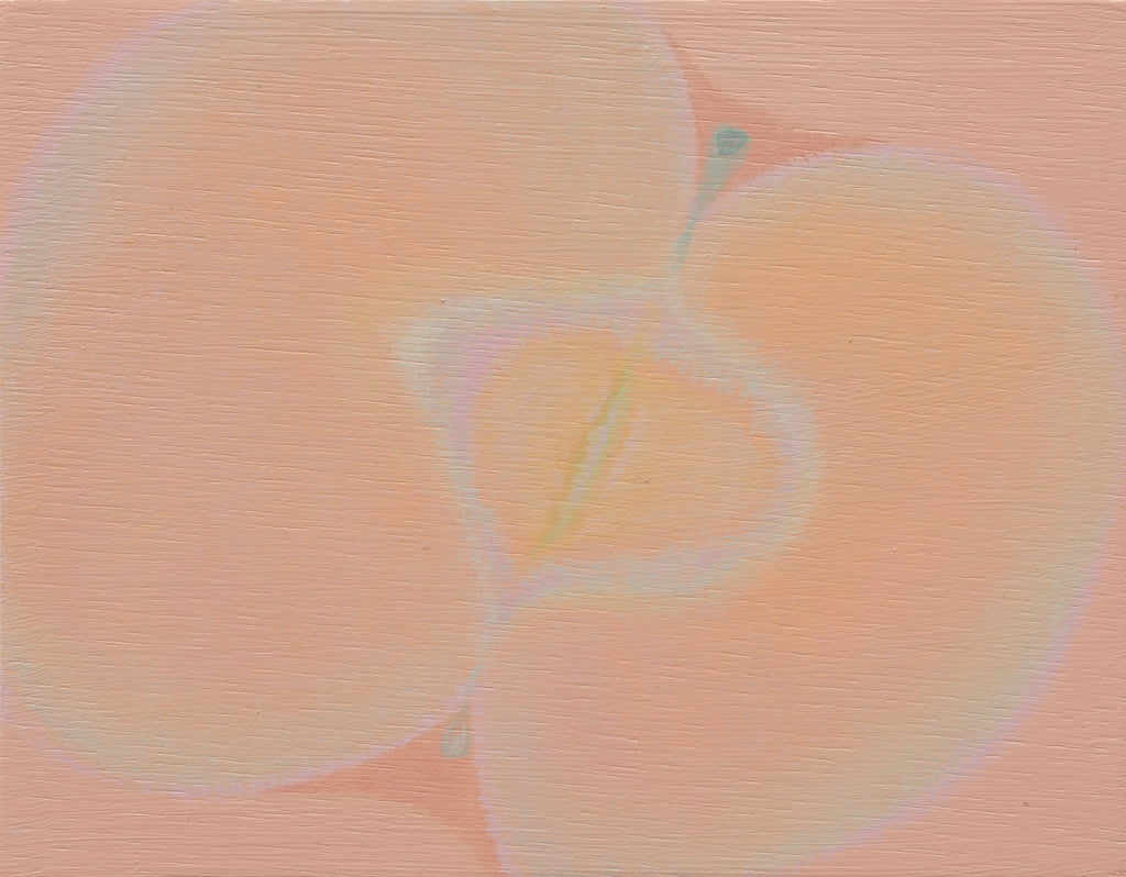 Core and Heart Series NO.60, MISHA, 2025Acrylic on panel14.0 × 18.0 cm