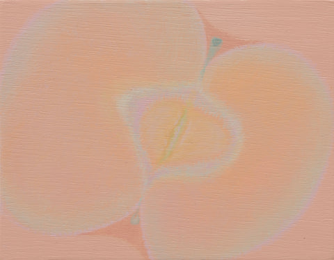 Core and Heart Series NO.60, MISHA, 2025Acrylic on panel14.0 × 18.0 cm