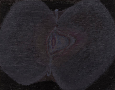 Core and Heart Series NO.66, MISHA, 2025Acrylic on panel14.0 × 18.0 cm