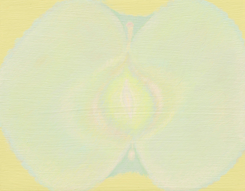Core and Heart Series NO.72, MISHA, 2025Acrylic on panel14.0 × 18.0 cm