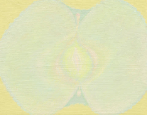 Core and Heart Series NO.72, MISHA, 2025Acrylic on panel14.0 × 18.0 cm