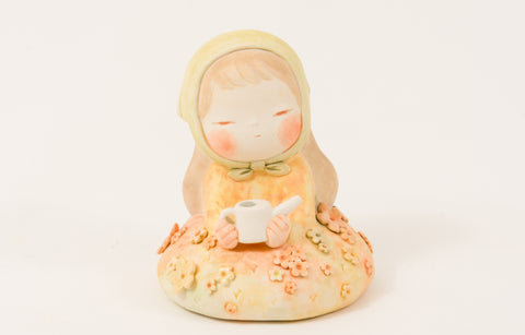 Flower Skirt, MIYAKO TERAKURA, 2026Ceramic15.0 × 12.0 × 15.0 cm