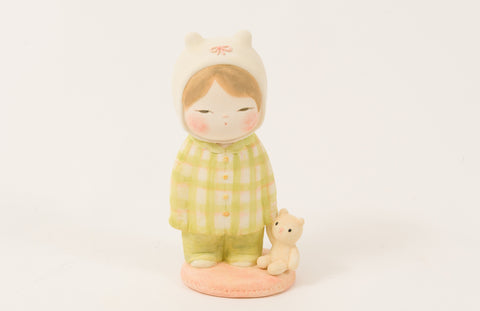 Good Night, MIYAKO TERAKURA, 2026Ceramic23.0 × 13.0 × 10.0 cm