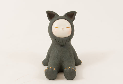 Listen carefully, MIYAKO TERAKURA, 2026Ceramic16.0 × 19.0 × 21.0 cm