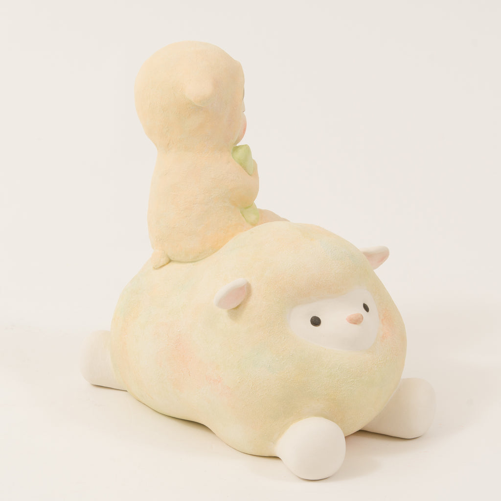 Counting Sheep, MIYAKO TERAKURA, 2026Ceramic28.0 × 20.0 × 27.0 cm